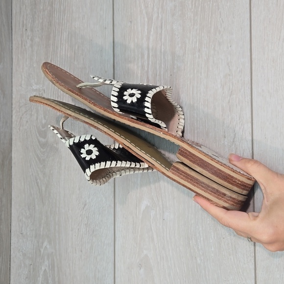 Jack Rogers Women Thong Sandals Flats shoes sz 10M - Picture 7 of 11